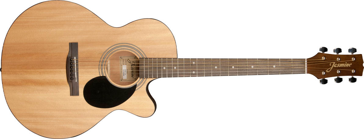 Jasmine S34C NEX Acoustic Guitar Rosewood Advanced "X" Bracing System Natural 